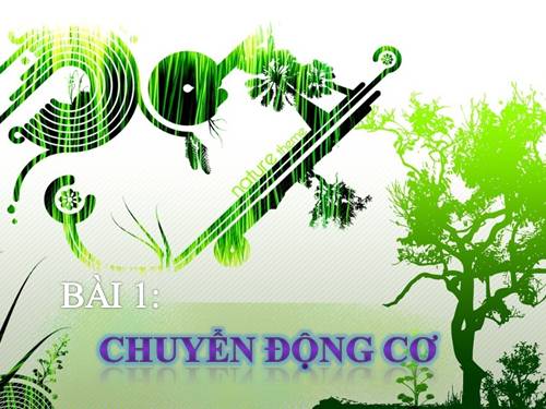 Chuyển động cơ