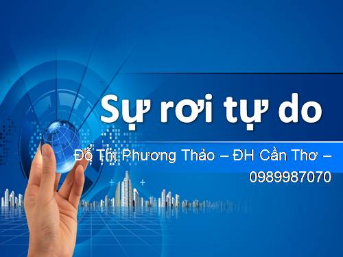 Bài 4. Sự rơi tự do