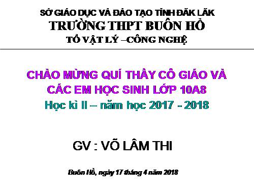 ÔN TẬP CHƯƠNG NHIỆT ĐỘNG LỰC HỌC VẬT LÝ 10