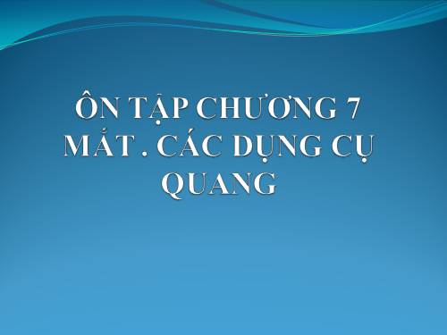 Ôn Tập Chương &