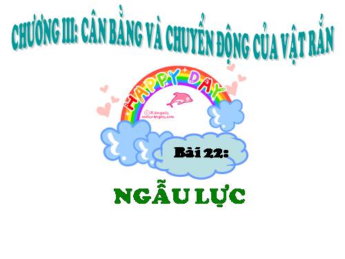 Bài 22. Ngẫu lực