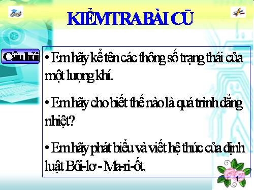 Bài 30. Quá trình đẳng tích. Định luật Sác-lơ