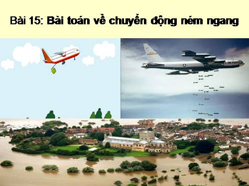 Bài 15. Bài toán về chuyển động hướng ngang