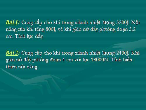 Bài 33. Các nguyên lí của nhiệt động lực học