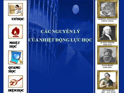 Bài 33. Các nguyên lí của nhiệt động lực học