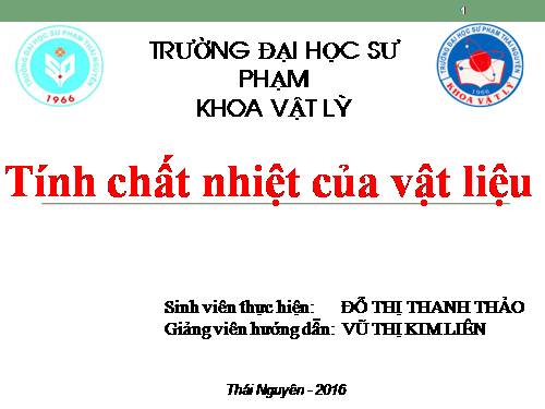 tính chất nhệt