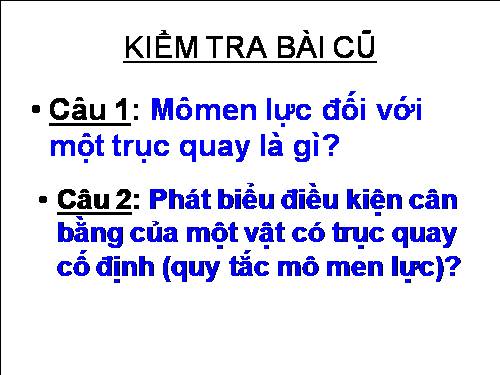 Bài 19. Quy tắc hợp lực song song cùng chiều