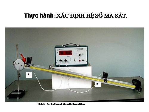 Bài 16. Thực hành: Xác định hệ số ma sát