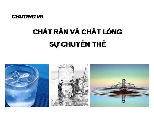 Bài 34. Chất rắn kết tinh. Chất rắn vô định hình