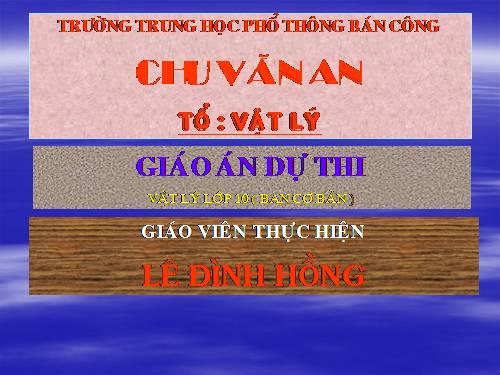 Bài 3. Chuyển động thẳng biến đổi đều