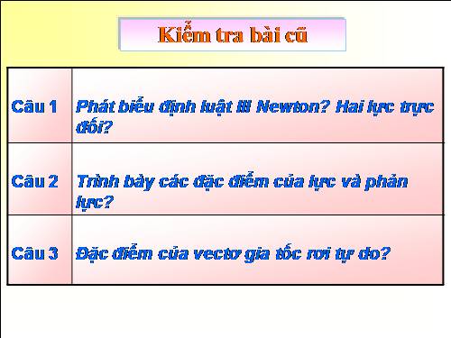 Bài 11. Lực hấp dẫn. Định luật vạn vật hấp dẫn