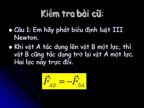 Bài 11. Lực hấp dẫn. Định luật vạn vật hấp dẫn