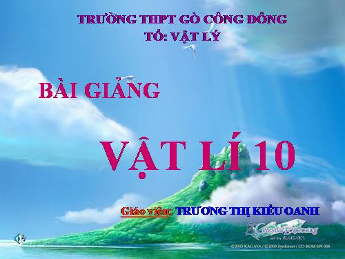 Bài 15. Bài toán về chuyển động hướng ngang