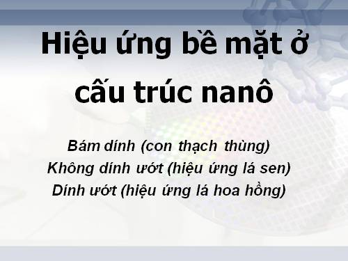 cong nghe nano_ hieu ung be mat