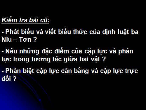 Bài 11. Lực hấp dẫn. Định luật vạn vật hấp dẫn