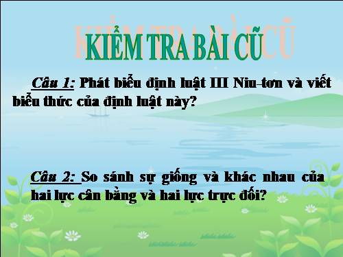 Bài 11. Lực hấp dẫn. Định luật vạn vật hấp dẫn