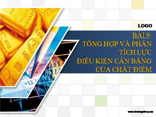 Bài 9. Tổng hợp và phân tích lực. Điều kiện cân bằng của chất điểm