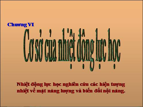 Bài 32. Nội năng và sự biến thiên nội năng