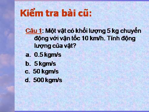 Bài 24. Công và công suất