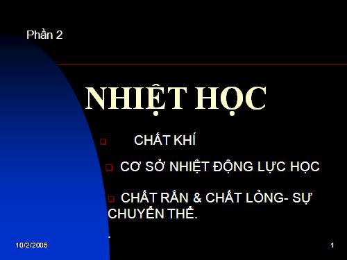 Bài 28. Cấu tạo chất. Thuyết động học phân tử chất khí