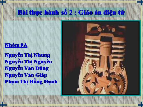 Bài 24. Công và công suất