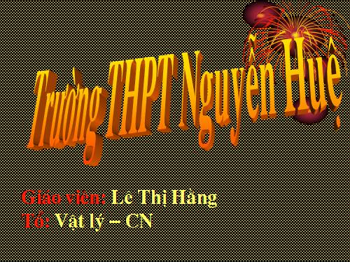 Bài 12. Lực đàn hồi của lò xo. Định luật Húc