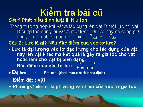 Bài 11. Lực hấp dẫn. Định luật vạn vật hấp dẫn