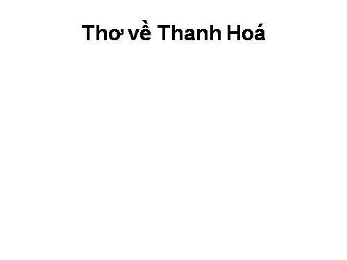 Thơ vui