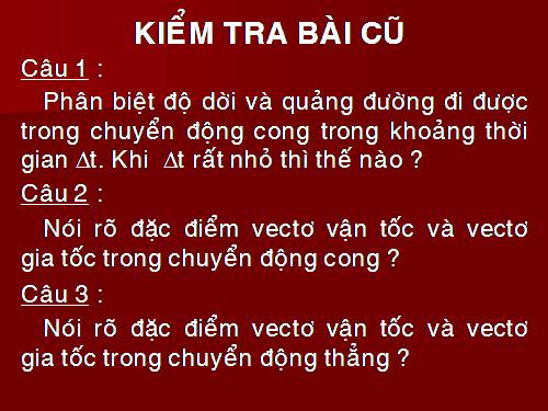 Bài 5. Chuyển động tròn đều