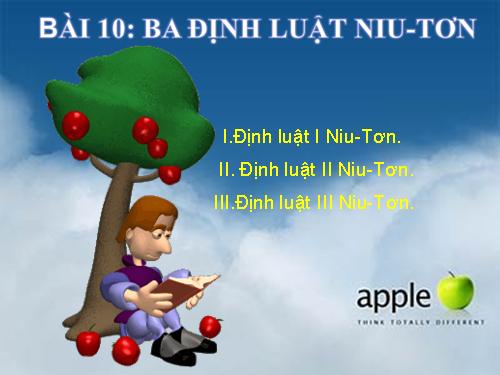 Bài 10. Ba định luật Niu-tơn