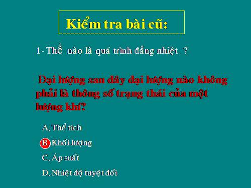 Bài 30. Quá trình đẳng tích. Định luật Sác-lơ