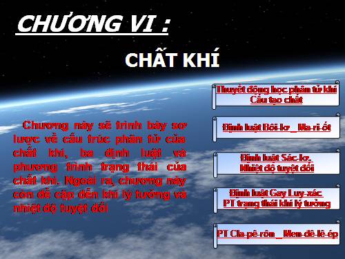 Bài 28. Cấu tạo chất. Thuyết động học phân tử chất khí