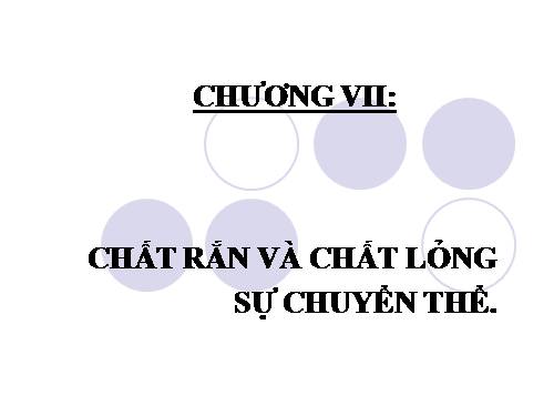 Bài 34. Chất rắn kết tinh. Chất rắn vô định hình