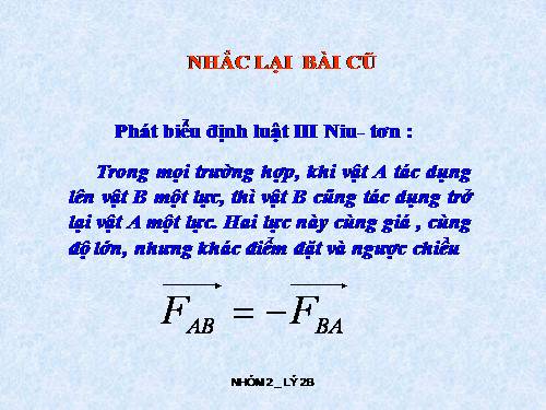 Bài 11. Lực hấp dẫn. Định luật vạn vật hấp dẫn