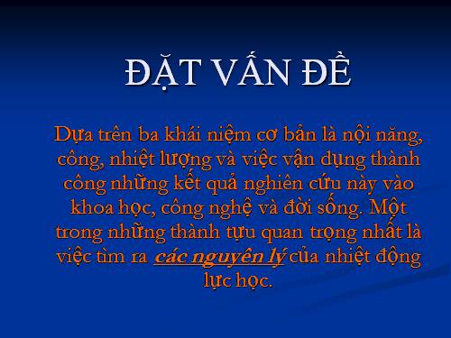 Bài 33. Các nguyên lí của nhiệt động lực học