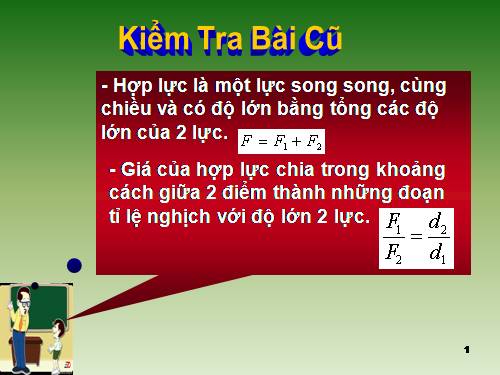 Bài 20. Các dạng cân bằng. Cân bằng của một vật có mặt chân đế