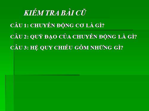 Bài 6. Tính tương đối của chuyển động. Công thức cộng vận tốc