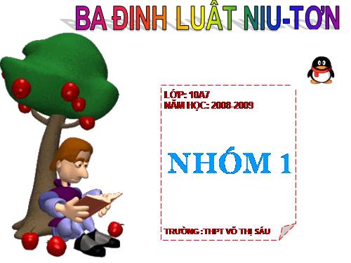 Bài 10. Ba định luật Niu-tơn