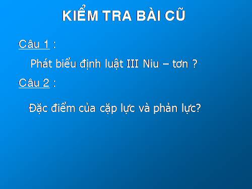 Bài 11. Lực hấp dẫn. Định luật vạn vật hấp dẫn