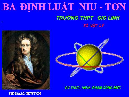 Bài 10. Ba định luật Niu-tơn