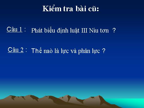 Bài 11. Lực hấp dẫn. Định luật vạn vật hấp dẫn