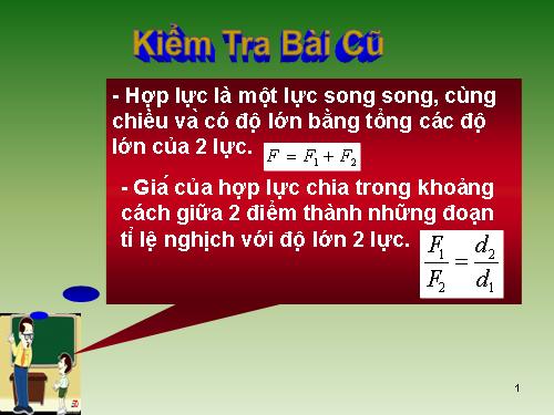 Bài 20. Các dạng cân bằng. Cân bằng của một vật có mặt chân đế