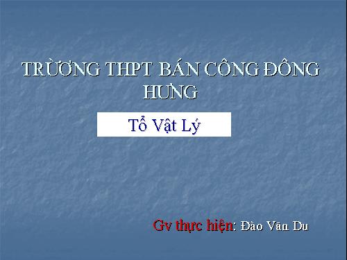 Bài 15. Bài toán về chuyển động hướng ngang