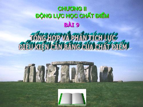 Bài 9. Tổng hợp và phân tích lực. Điều kiện cân bằng của chất điểm