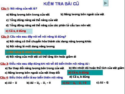 Bài 33. Các nguyên lí của nhiệt động lực học