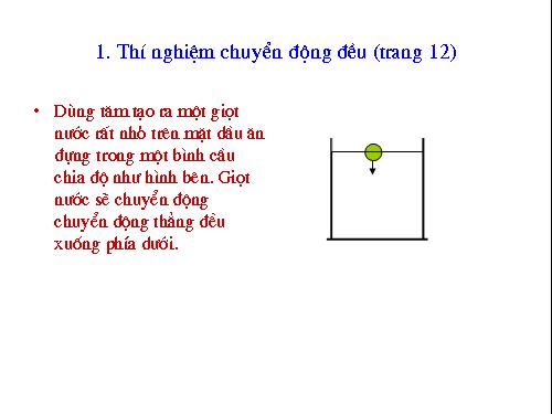 Bài 8. Thực hành: Khảo sát chuyển động rơi tự do. Xác định gia tốc rơi tự do