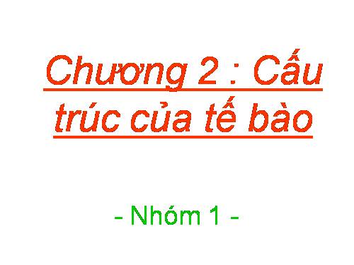 Bài 7. Tế bào nhân sơ