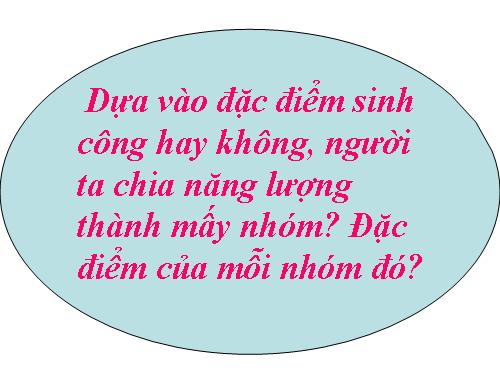 Bài 13. Khái niệm về năng lượng và chuyển hóa vật chất