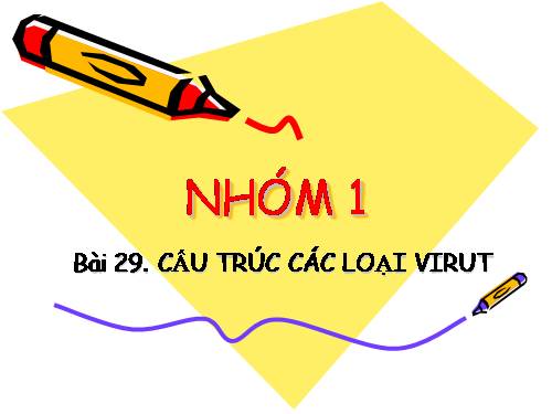 Bài 31. Virut gây bệnh, ứng dụng của virut trong thực tiễn