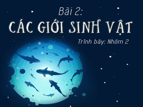 Bài 2. Các giới sinh vật